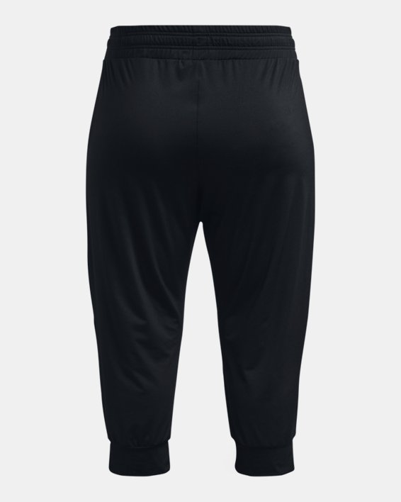 Women's HeatGear® Armour Capri Pants, Black, pdpMainDesktop image number 5